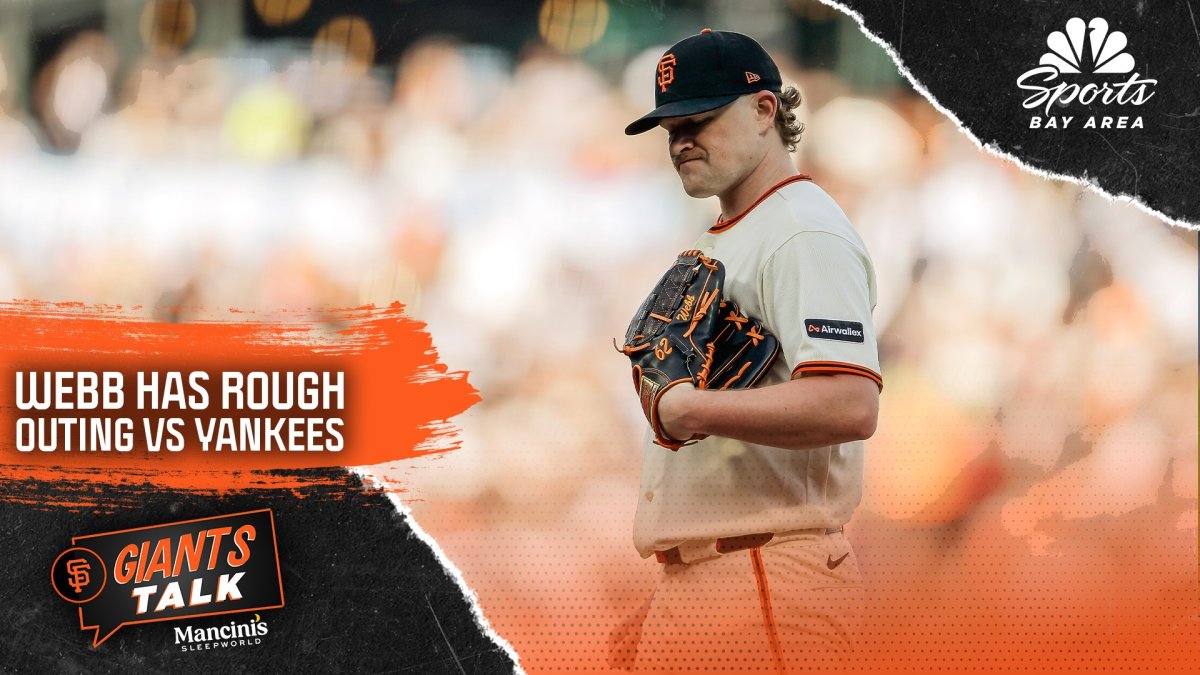 Evaluating Logan Webb’s struggles in Giants’ loss to Yankees – NBC Sports Bay Area & California