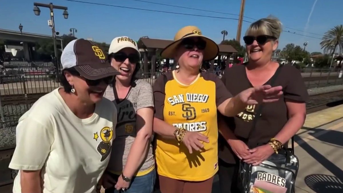 San Diego Padres fans enjoy Opening Day by taking the trolley to Petco Park – NBC 7 San Diego