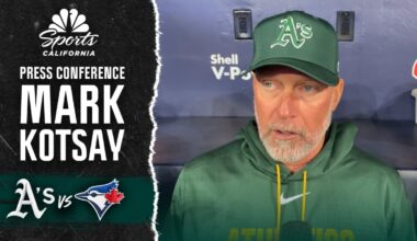 Mark Kotsay excited for Athletics to open season vs. Blue Jays – NBC Sports Bay Area & California