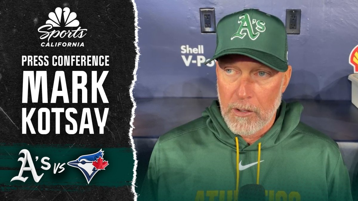 Mark Kotsay excited for Athletics to open season vs. Blue Jays – NBC Sports Bay Area & California