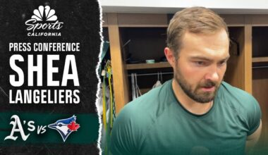 Athletics’ Shea Langeliers ‘confident’ after two-homer game – NBC Sports Bay Area & California