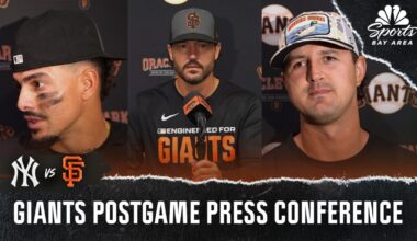 Tony Vitello, Giants players react to series sweep vs. Yankees – NBC Sports Bay Area & California
