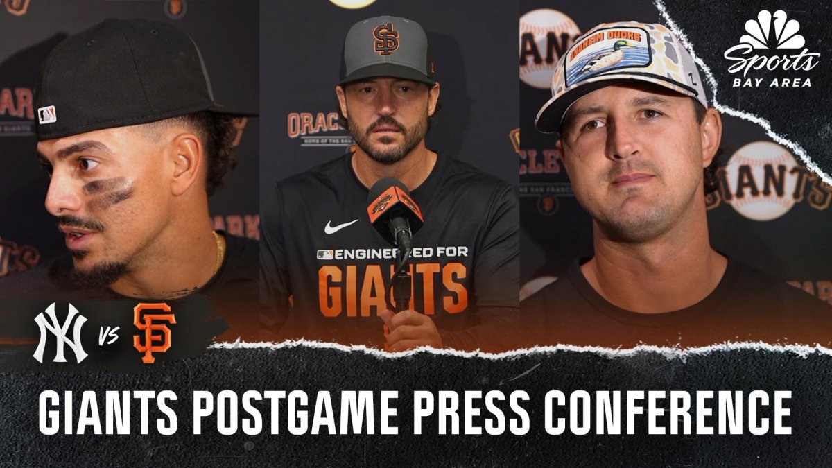 Tony Vitello, Giants players react to series sweep vs. Yankees – NBC Sports Bay Area & California