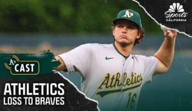 Athletics drop fourth straight in series opener vs. Braves – NBC Sports Bay Area & California