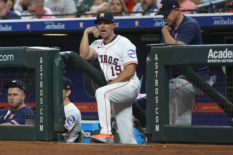 Houston Astros manager Joe EspadaTroy Taormina-Imagn Images