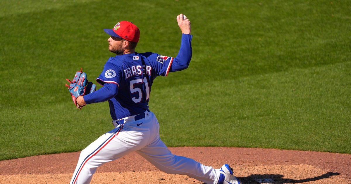 Texas Rangers closing in on bullpen staff for opening day with Ryan Brasier release