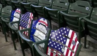 Milwaukee Brewers reserve seats to honor fallen police officers