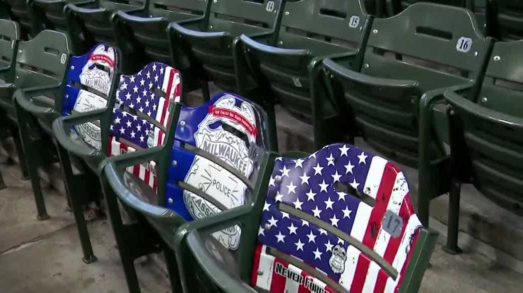 Milwaukee Brewers reserve seats to honor fallen police officers