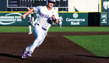K-State baseball's Gallagher tabbed Big 12 Co-Newcomer of the Week | K-State Sports