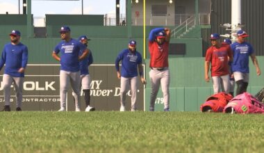 Team Puerto Rico plays Red Sox ahead of World Baseball Classic | Sports