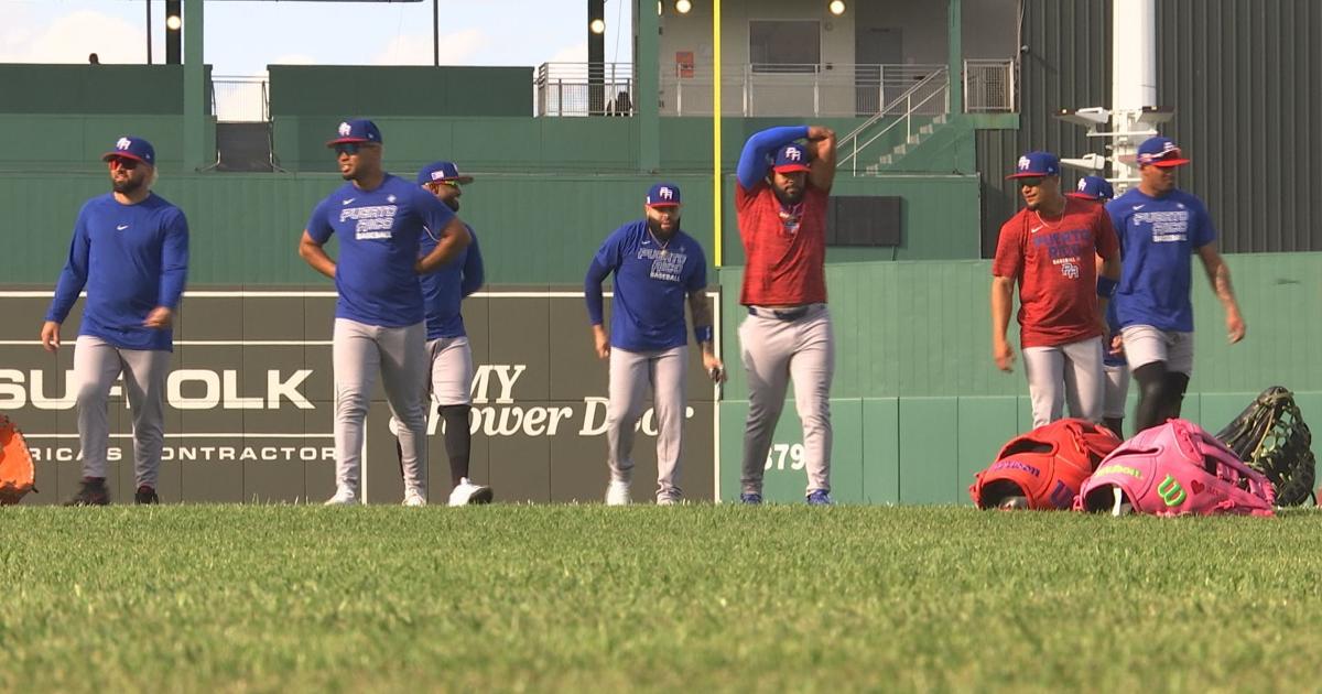Team Puerto Rico plays Red Sox ahead of World Baseball Classic | Sports
