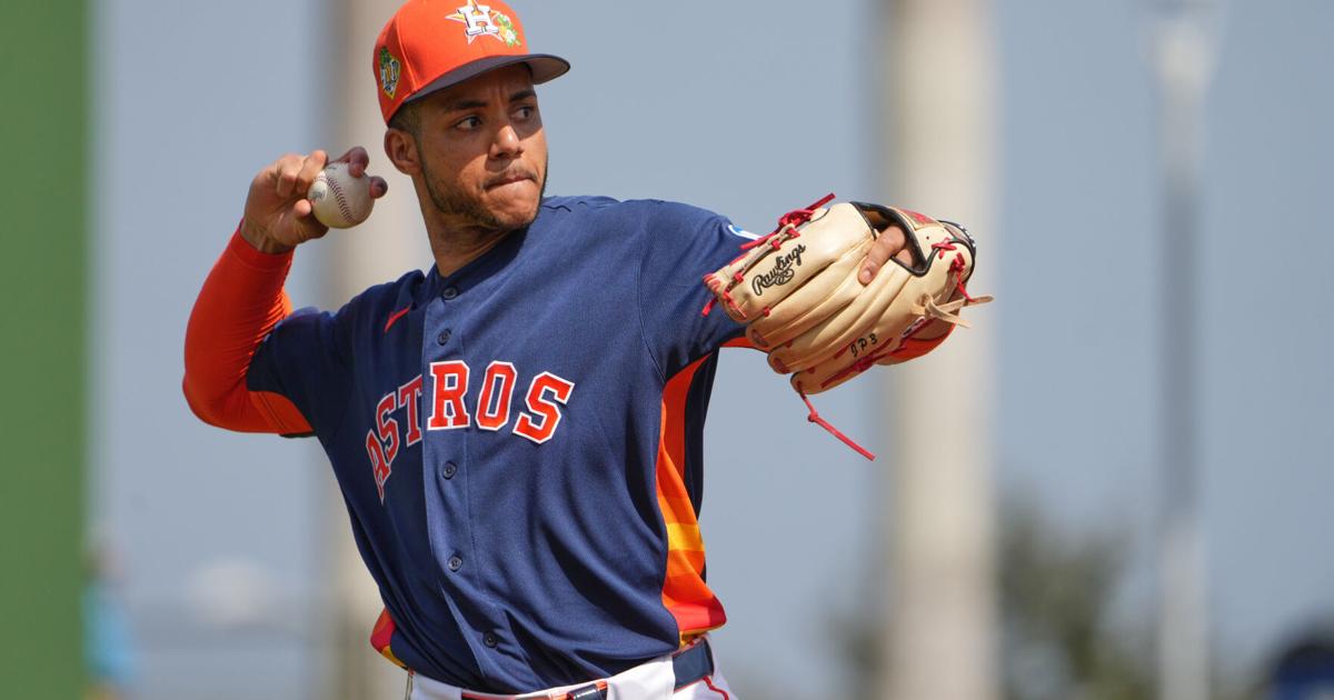 Astros shortstop Peña returns after broken finger kept him from opening day | MLB