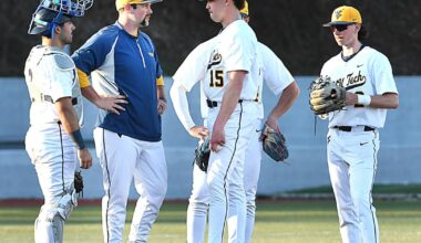 College baseball: Tibbits leads Golden Bears past Bluefield State | Sports