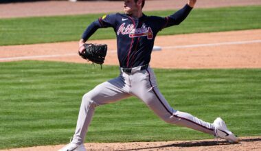 Braves lefty Joey Wentz leaves spring game after awkward step covering first base | National Sports