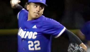 Lompoc pitcher Kasch Kubasiewicz flirts with perfect game in rivalry win over Cabrillo | High School