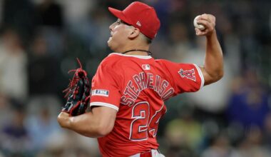 Los Angeles Angels right-hander Robert Stephenson is dealing with another elbow injury | National Sports