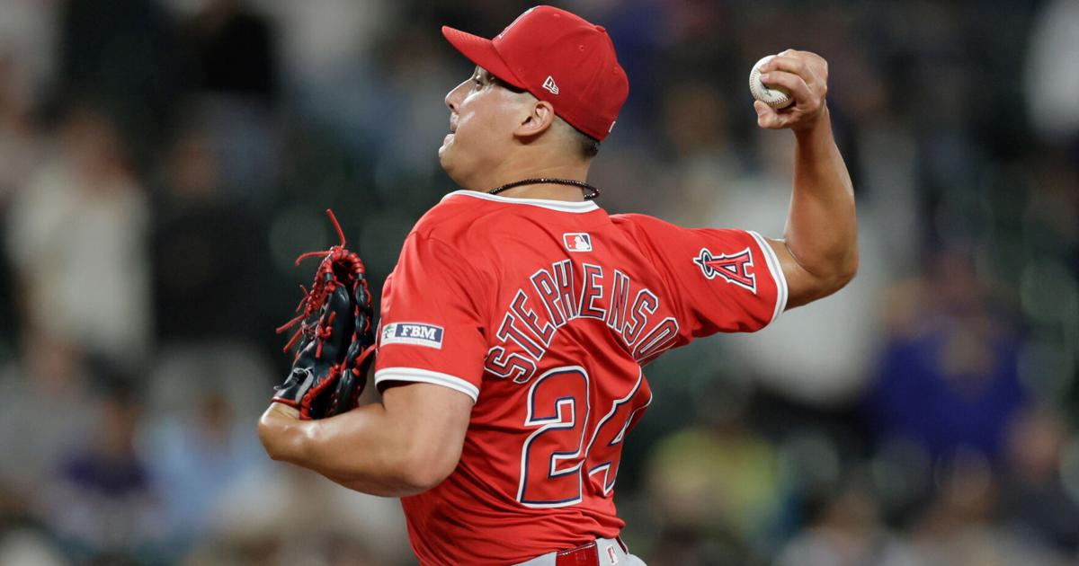 Los Angeles Angels right-hander Robert Stephenson is dealing with another elbow injury | MLB