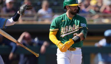 Shea Langeliers homers 3 times for the Athletics against the Kansas City Royals | National Sports