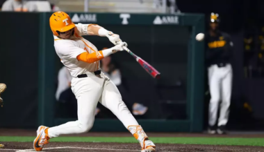 #22 Tennessee Volunteers fall 4-2 in series opener to Missouri Tigers | Local Sports