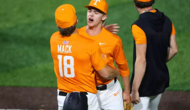 #22 Tennessee Volunteers even series with 4-2 win over Missouri Tigers | Local Sports