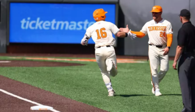#22 Tennessee Volunteers earn series win with 7-1 victory over Missouri Tigers | Local Sports