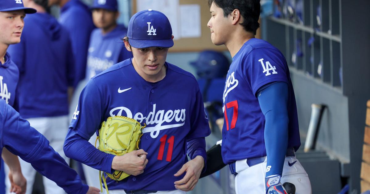 Dodgers pitcher Roki Sasaki struggles again in exhibition start against the Angels | National News