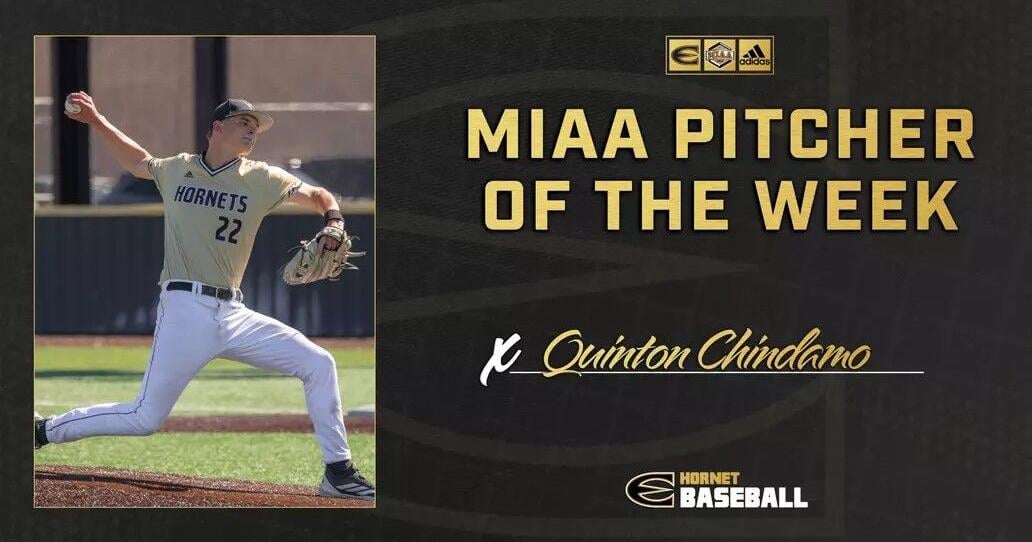 Chindamo Named MIAA Co-Pitcher of the Week for Emporia State Baseball | Free