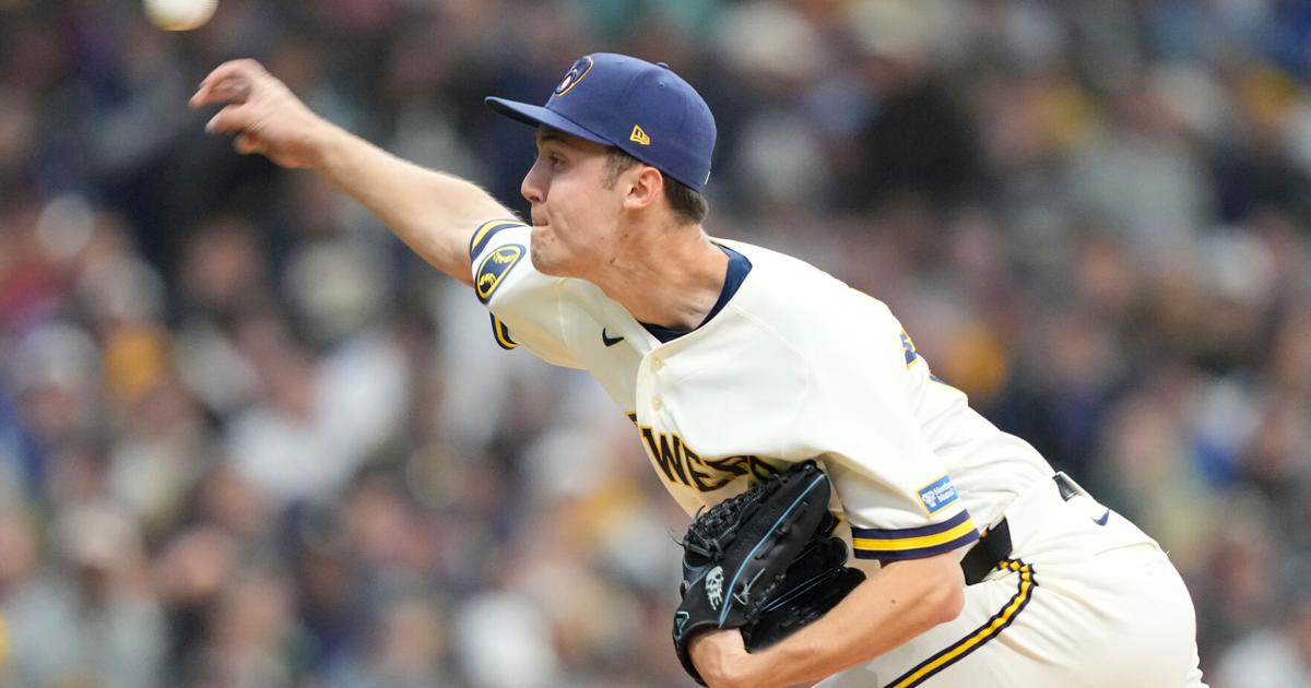 Misiorowski sets franchise record on opening day; Brewers romp White Sox | Sports