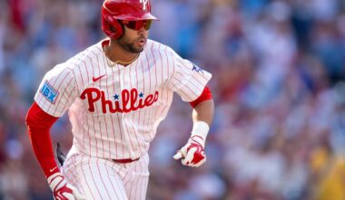 Justin Crawford gets 2 hits in anticipated debut for Phillies. His All-Star father hopes for 3,000 | MLB