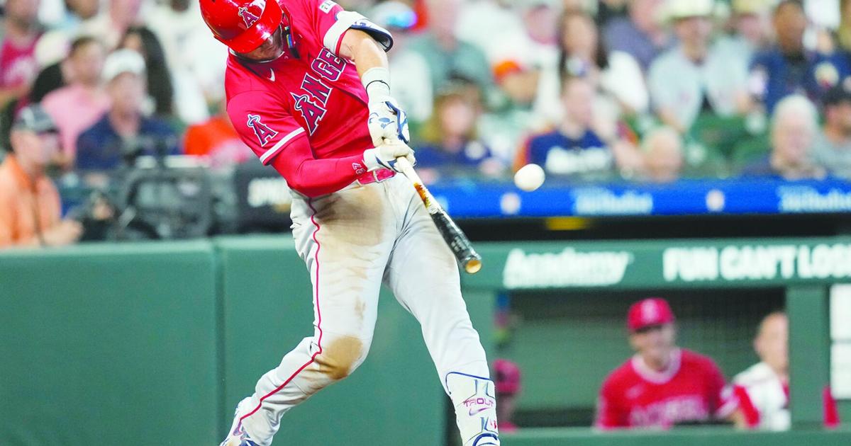 Trout homers in opener as Angels blank Astros | Sports