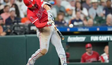 Mike Trout homers to kick off what he hopes will be a healthy 2026 as Angels blank Astros 3-0 | Local Sports