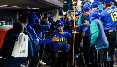 Cole Young, Luke Raley homer as Mariners beat Guardians for first win of season