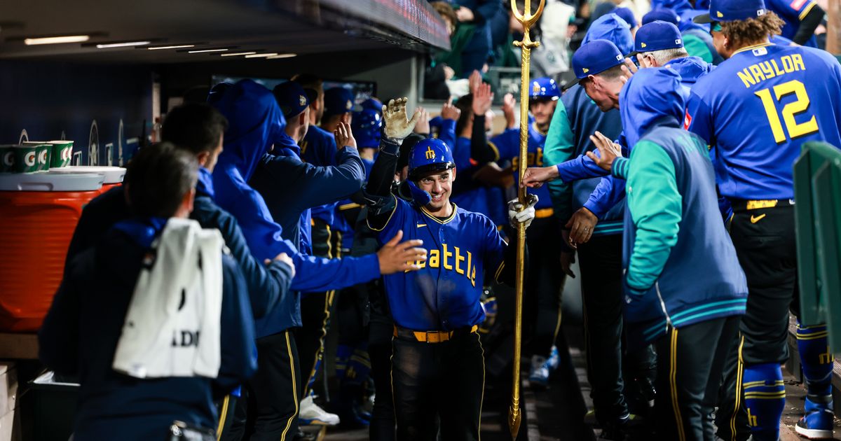 Cole Young, Luke Raley homer as Mariners beat Guardians for first win of season
