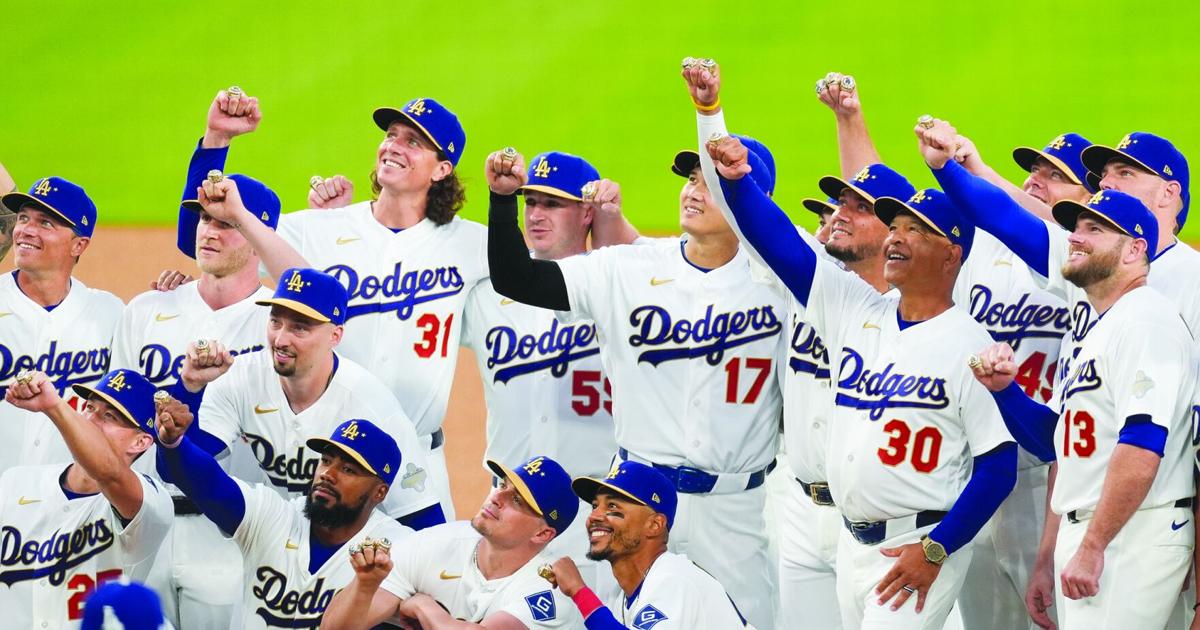 Dodgers get glittering World Series jewelry | Sports