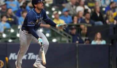 Fortes' tiebreaking double in 9th gives Rays 3-2 win over Brewers | National Sports