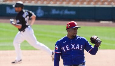 Alexis Diaz falling out of Rangers’ bullpen competition with bumpy Cactus League outings