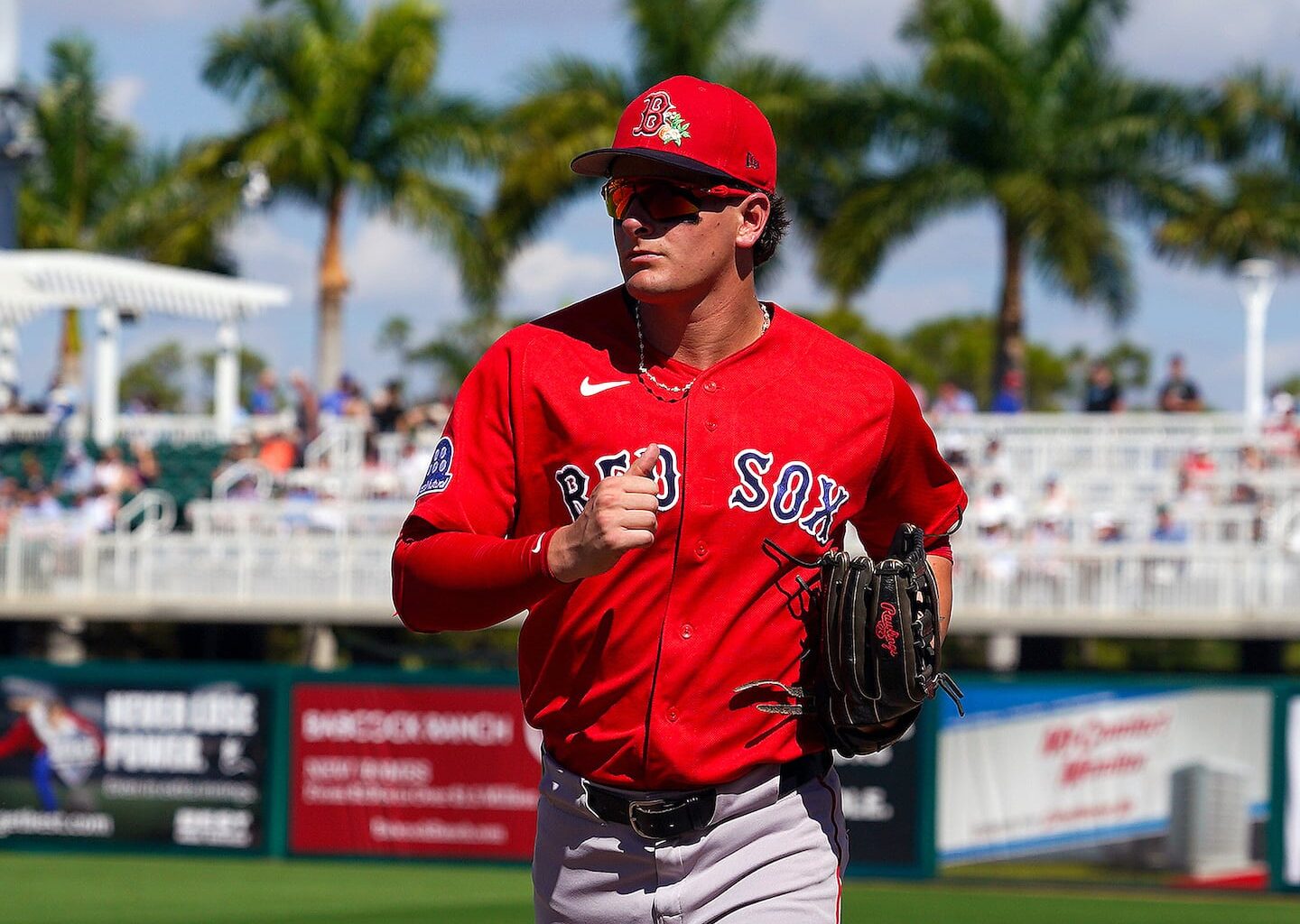 He hasn't even completed a full MLB season, and yet phenom Roman Anthony is already looked upon by his teammates as a leader in the Red Sox clubhouse.