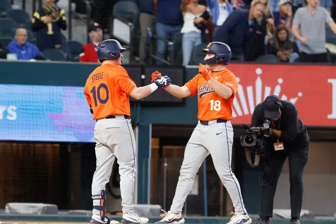 Feb 22, 2026; Arlington, TX, USA; Louisville vs Auburn during the Amegy Bank College Baseball Series at Globe Life Field. Mandatory Credit: Chris Jones-Imagn Images