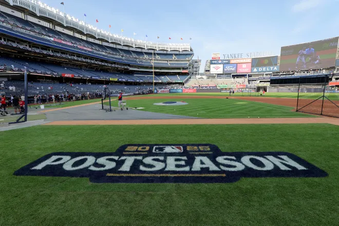 General view of Yankee Stadium.