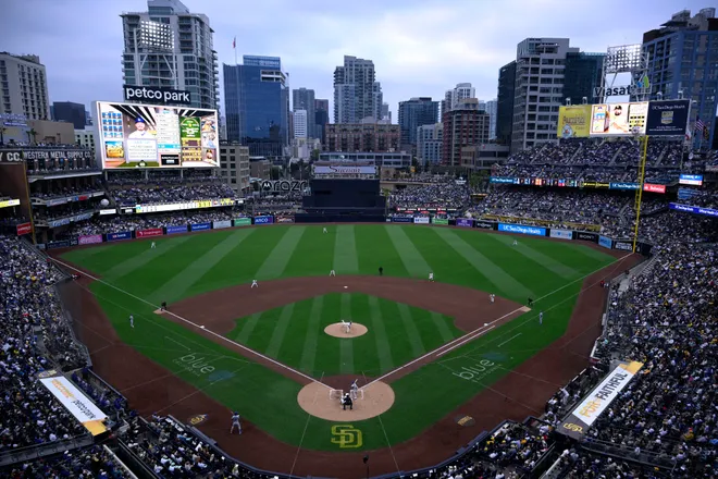 A general view of Petco Park.