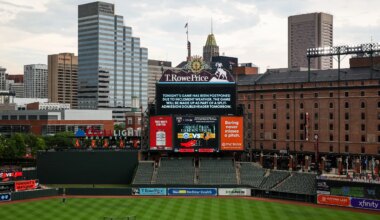 Orioles' clever scoreboard reveal shows just how small the old one was