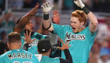 Canada's Caissie hits walk-off homer to lift Marlins to sweep of Rockies