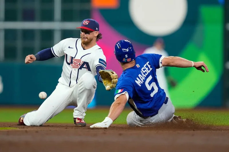 WBC Italy United States Baseball