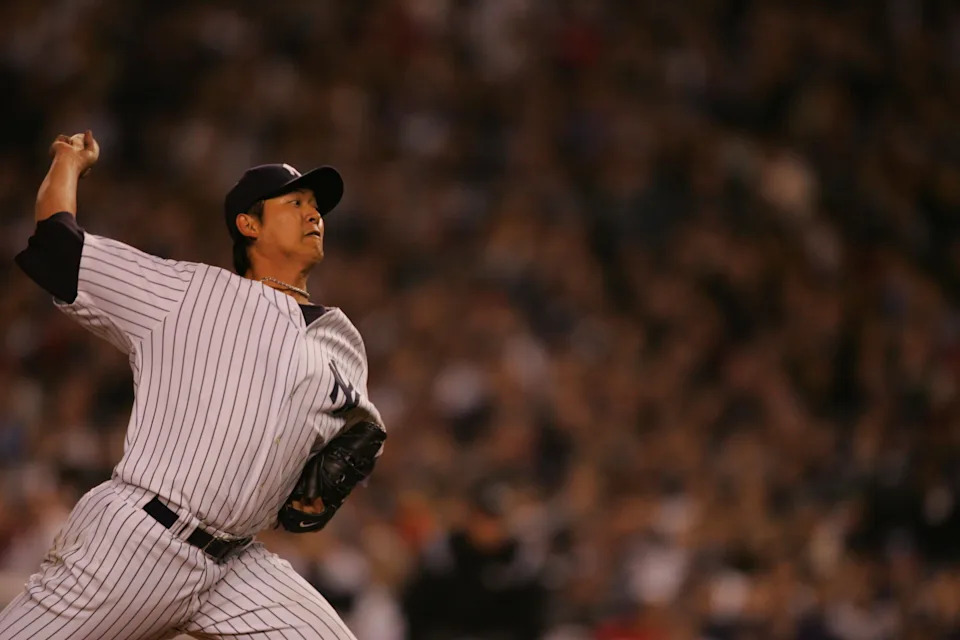 Starting pitcher Chien-Ming Wang.