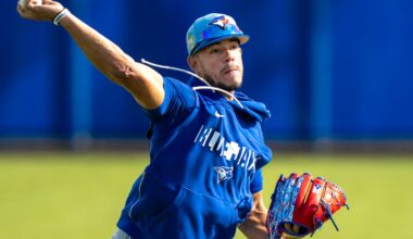 Blue Jays starter José Berríos won’t be ready for opening day due to elbow stress fracture