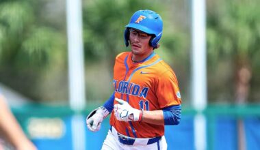 No. 9 Gator Baseball avoids sweep, walks off High Point