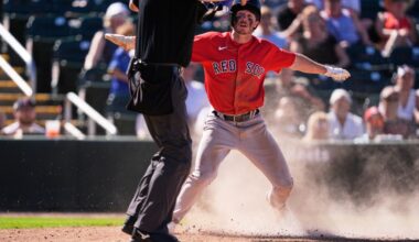 Red Sox roster contender evokes Rickey Henderson after breaking spring record