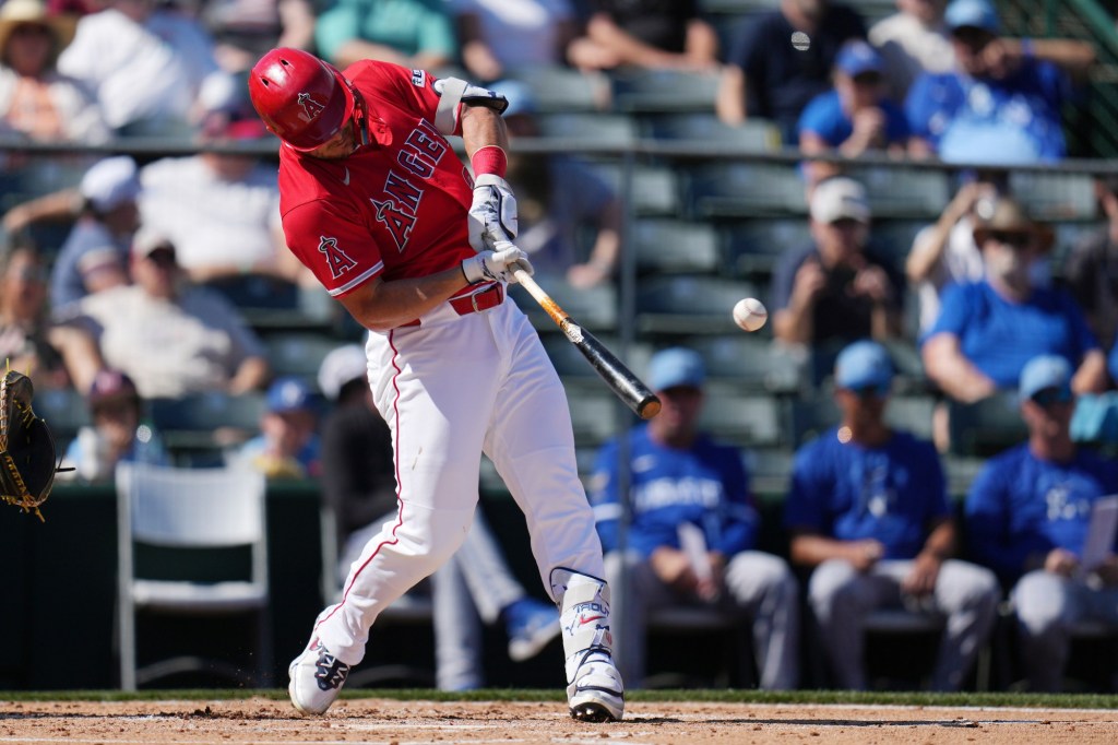 Angels’ Mike Trout feels good about his swing as season approaches – Orange County Register