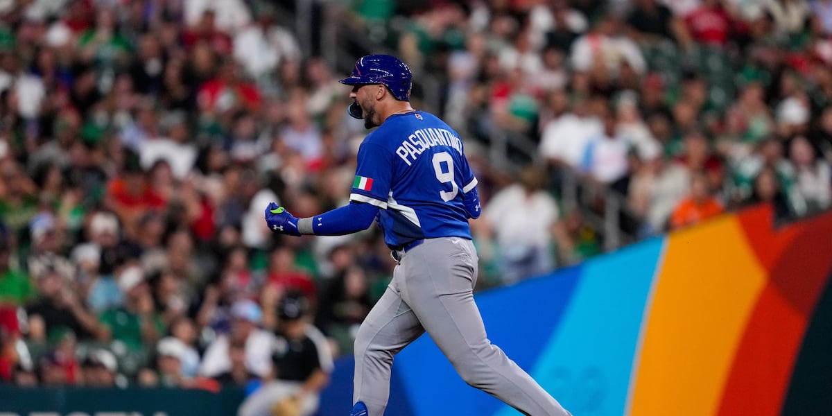 Royals’ Vinnie Pasquantino makes WBC history