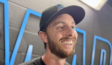 What outfielder Austin Slater brings to Miami Marlins